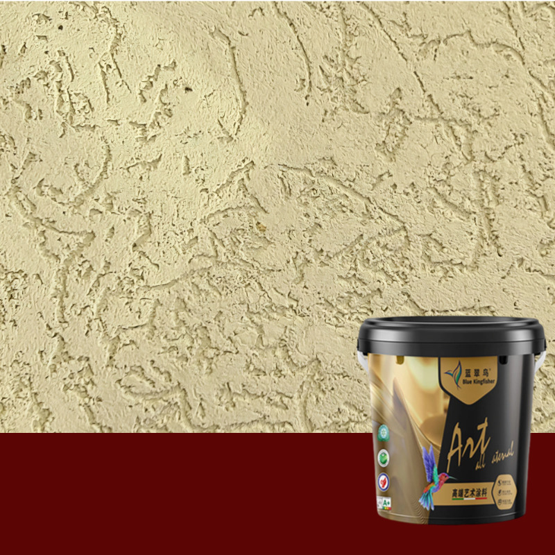 Premium Blue Kingfisher Graffiato Finish Paint - Color: Any Color