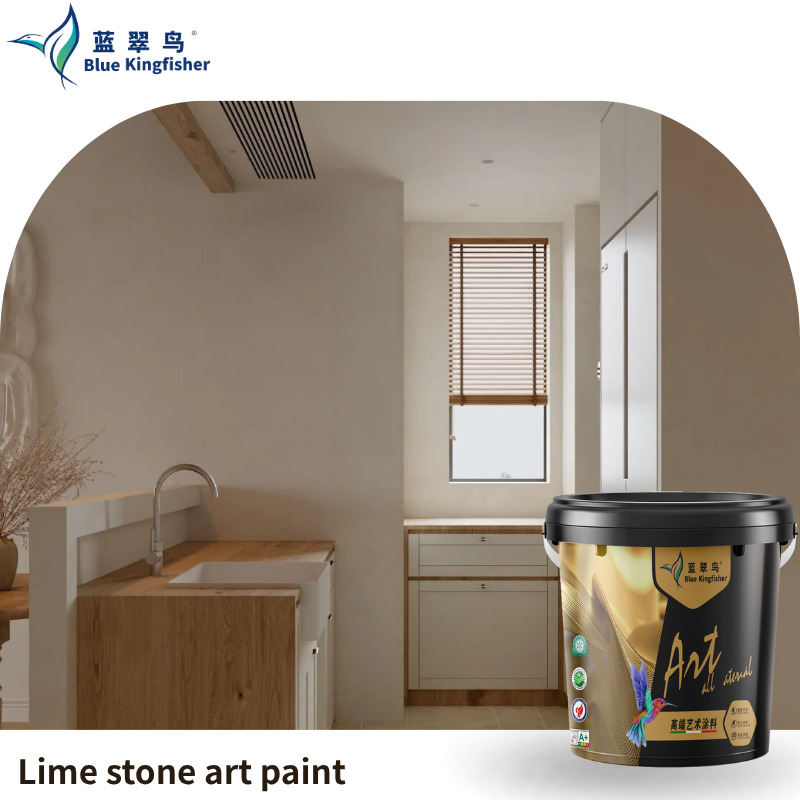 Acrylic Based Lime Wash Art Wall Paint - Color: Any Color