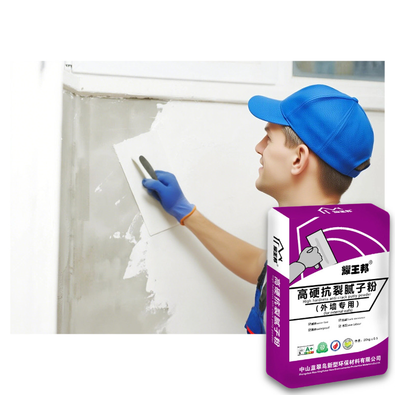 Polymer Skim Coat Powder Interior Wall Putty - Color: Any Color