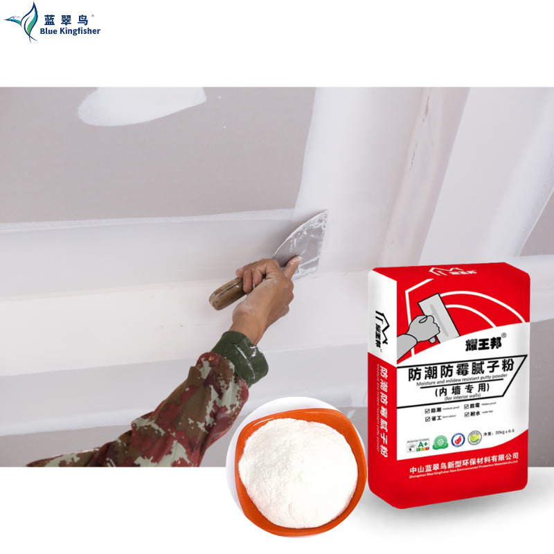 Pure White Acrylic And Water Interior Wall Powder