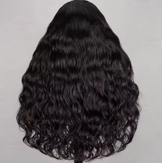 The Devote Glueless HD Full Lace Straight Wig | 100 Percent Unprocessed Brazilian Human Hair | Natural Black | Women Hair Wig