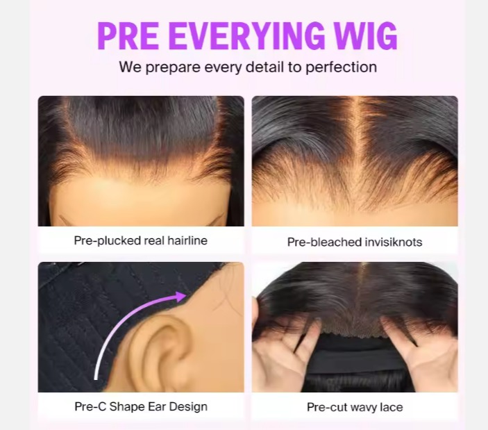 The Devote Glueless HD Full Lace Straight Wig | 100 Percent Unprocessed Brazilian Human Hair | Natural Black | Women Hair Wig