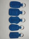 Pvc Rubber Keychain - Color: Blue