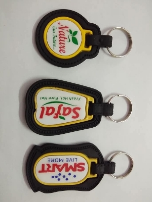 Abs 3 Piece Keychain - Color: Silver