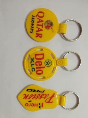 plastic key chains