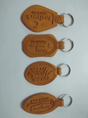 rubber keychain