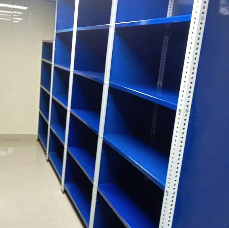 Powder Coating Slotted Angle Racks