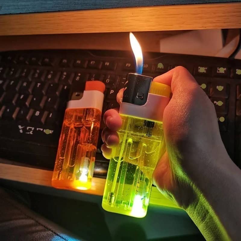 Buy Transparent Gas Lighters Premium Quality Reliable Flames Perfect for Home Kitchen BBQ