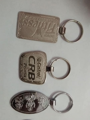 Metal keyring