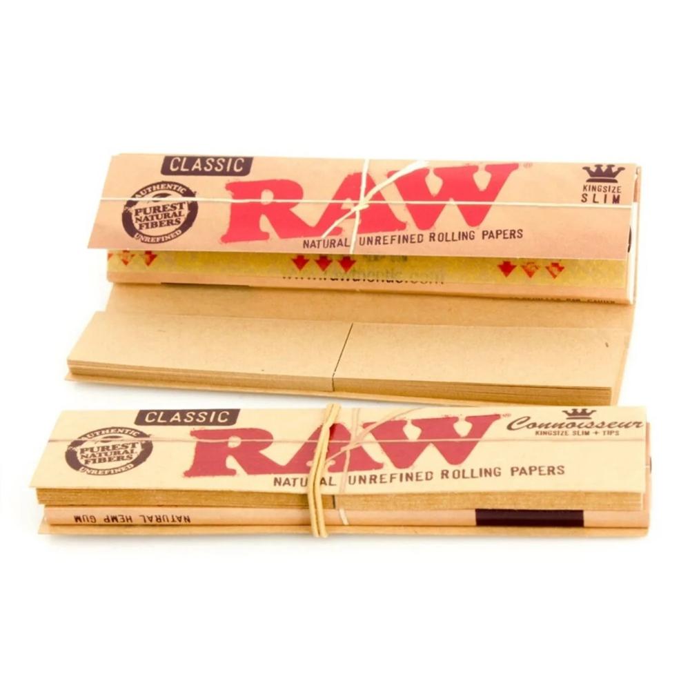 Raw Rolling papers King Size Natural for Smoking Accessories Lighters & Accessory with Paper