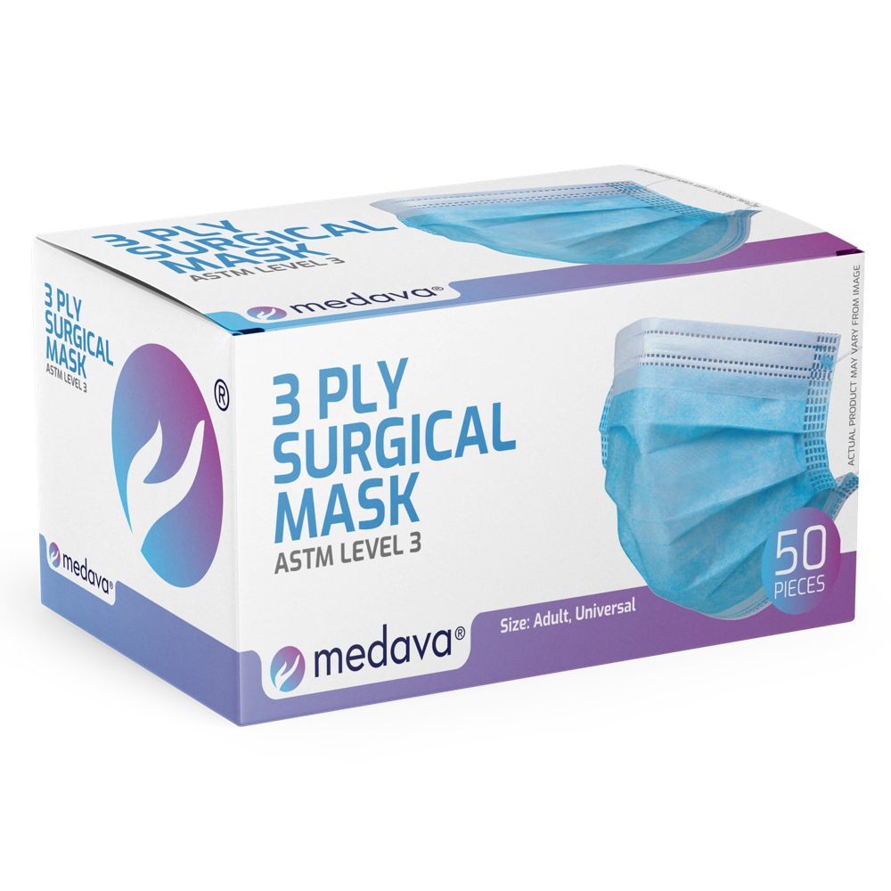 High Quality Wholesale 3 Ply Non Woven Surgical Disposable Face Mask Medical Face Masks