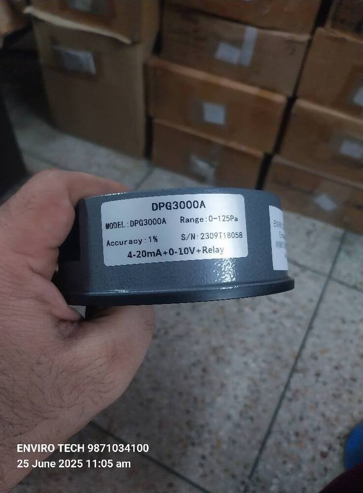 GEMTECH Series 3000 Digital Pressure Gauge Range 0 to 0.500 KPA