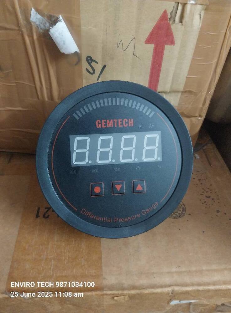 GEMTECH Series 3000 Digital Pressure Gauge Range 0 to 0.500 KPA