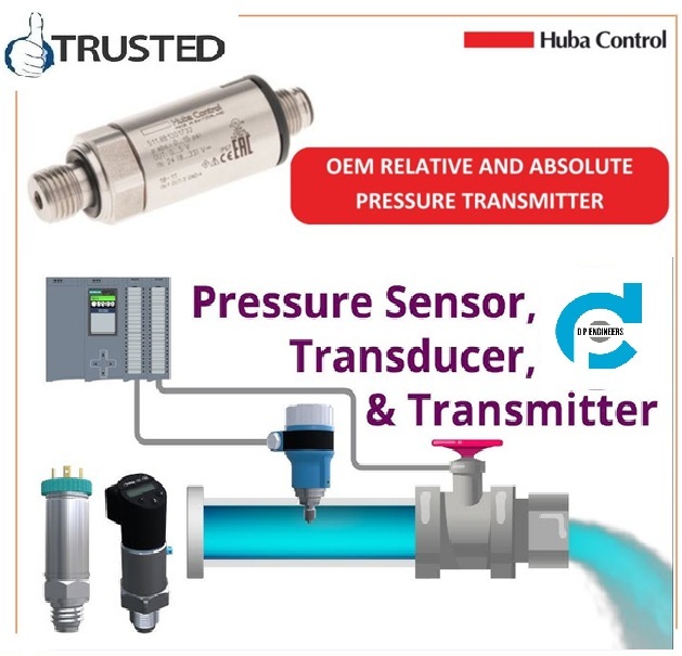 Huba Pressure Transmitter Model: 520.943S032401 RANGE: 0-250 BAR