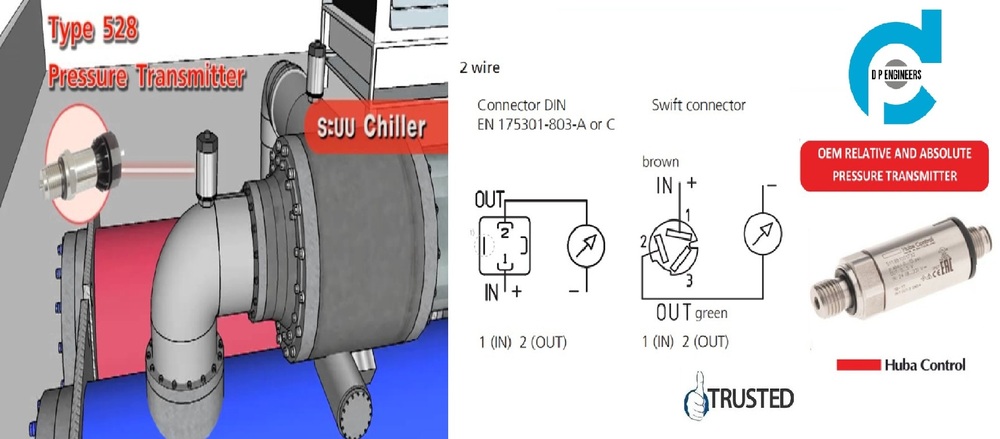 Huba Pressure Transmitter Model 520.957S032401 RANGE 0-1000 BAR-WhatsApp No.9268631221