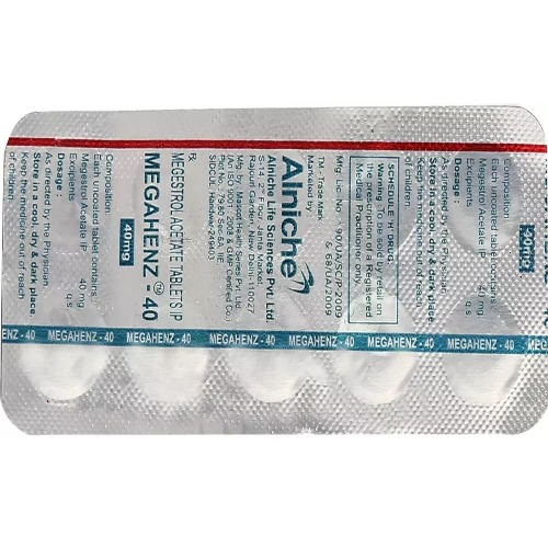 Megahenz 40 mg Tablet