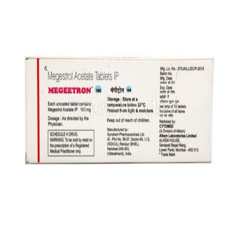 Megeetron 160 mg Tablet