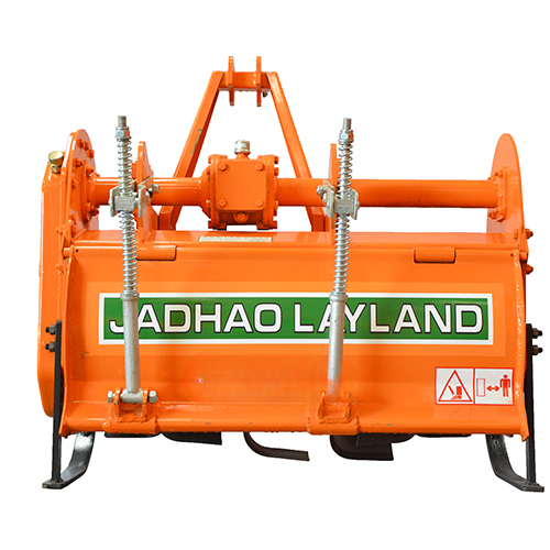 Rotavator Machine - Color: Orange