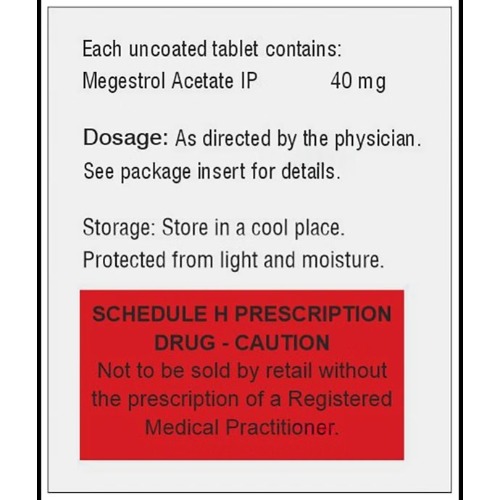 Megetra 40 mg Tablet