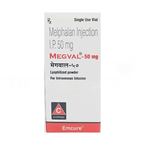 Megval 50 mg Injection