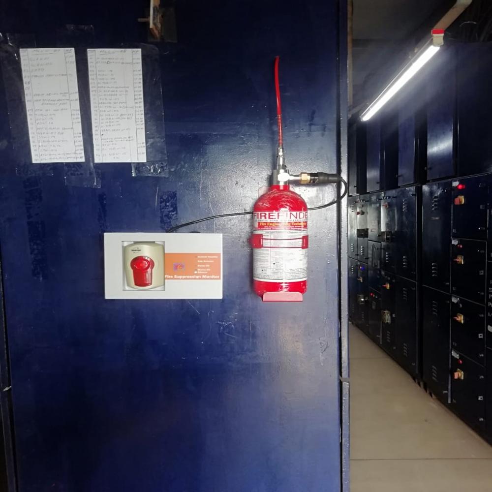 Firetrace Tube And Gas Based Fire Extinguishing System - Capacity: 1/2/4/6/9/15 Kg