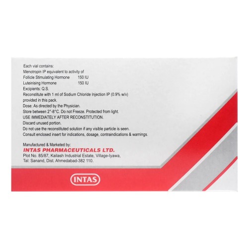 Menotas 150 IU Injection