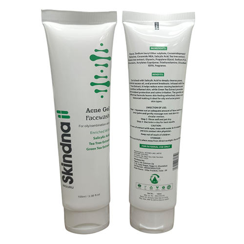 Acne Gel Facewash Third Party Manufacturing - Attributes: Smudge Proof