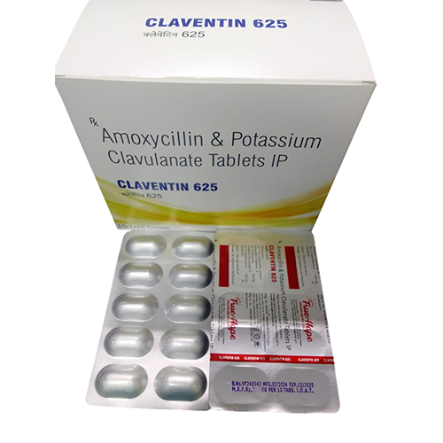 Amoxycillin And Potassium Clavulanate Tablets Ip - Drug Type: General Medicines