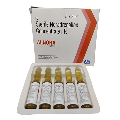 Sterile Noradrenaline Concentrate Injection - Drug Type: General Medicines