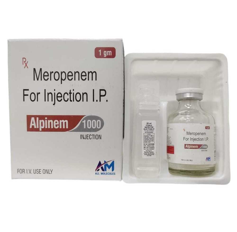 Meropenem For Injection Ip - Drug Type: General Medicines