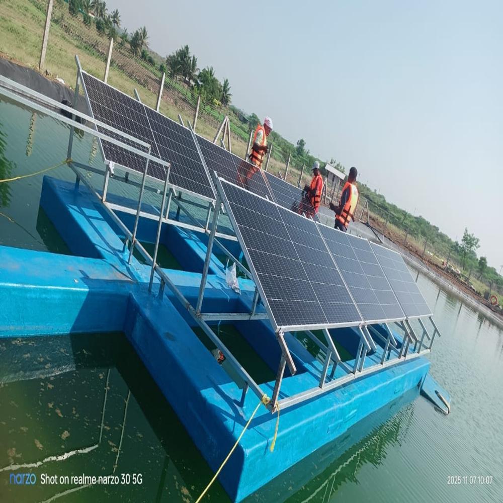 FRP Floating Solar System