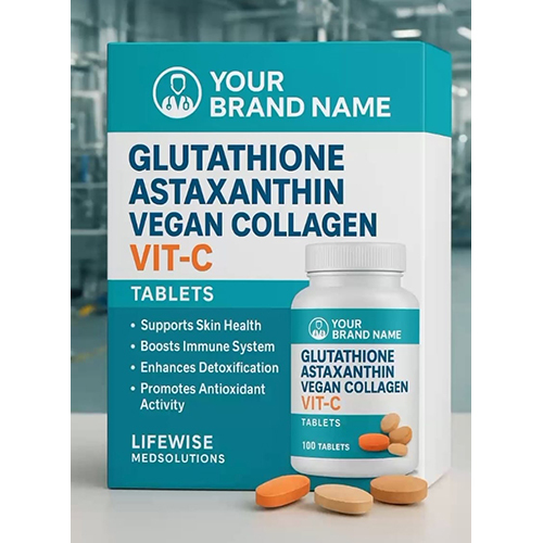 Glutathione Astaxanthin Vegan Collagen Tablets - Drug Type: General Medicines