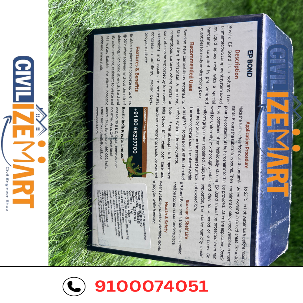 BOSTIK EPOXY BONDING AGENT OLD CONCRETE AND NEW CONCRETE JOINT BONDING CHEMICAL