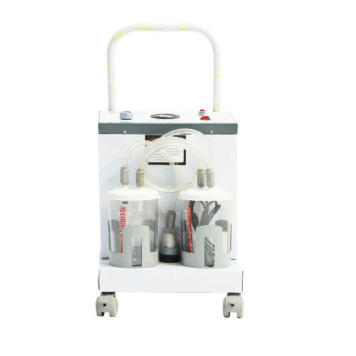 Suction Machine 1-4 Hp Dry Pro Model Pvc Jar - Color: White
