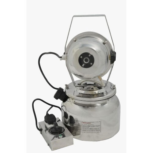 Fogger Machine Economy Model With Manual Timer - Color: Silver