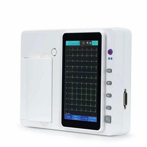 Ecg Machine 12 Channel - Color: White