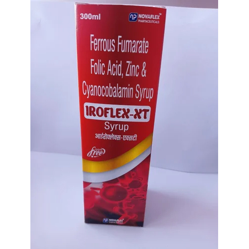 Ferrous Fumarate, Folic Acid, Zinc & Cyanocobalamin Syrup 200 ml