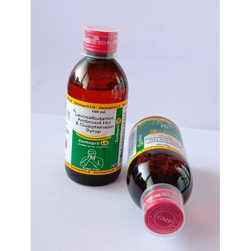 Levosulbutamol, Ambroxol HCl & Guaiphenesin Syrup