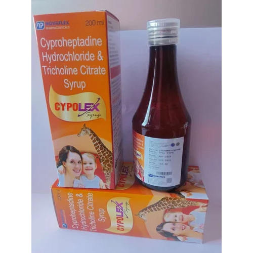 Cyproheptadine Hcl Tricholine Citrate Syrup