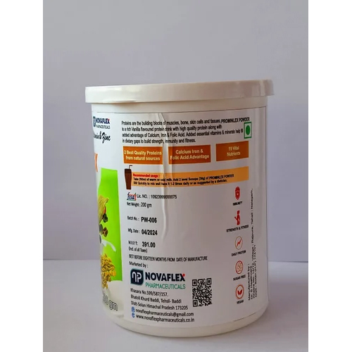 Protein Powder 200 gm (PROMINLEX) Cardamom Flavour