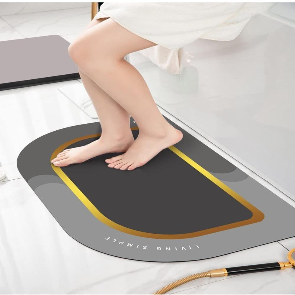 D Shape Water Absorbing Mat