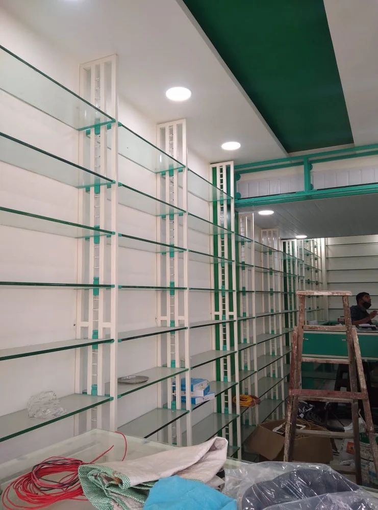 Cosmetic Display Wall Rack - Capacity: 100 Kg