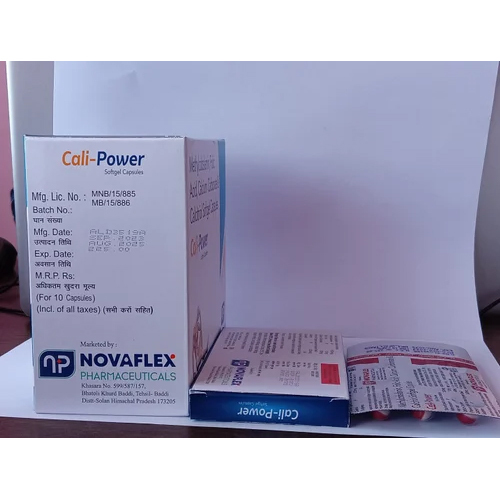 Methylcobalamin,Folic Acid, Calcium Carbonate & Calcitriol Shoftgel Capsules