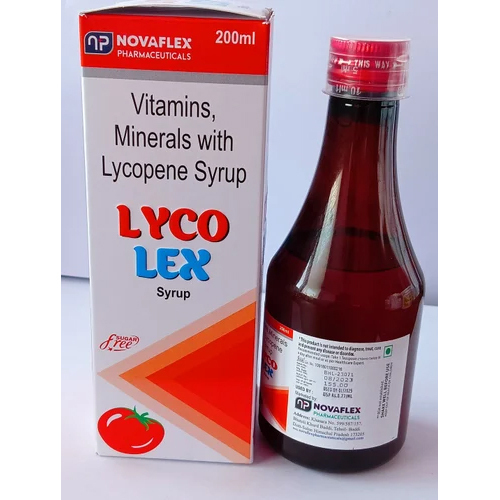 100 ml Vitamins, Minerals With Lycopene Syrup