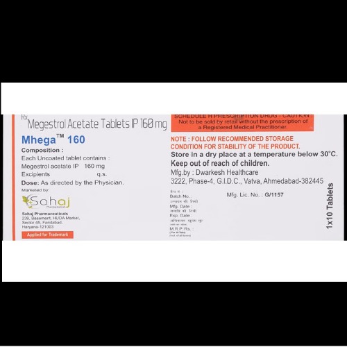 Mhega 160 mg Tablet