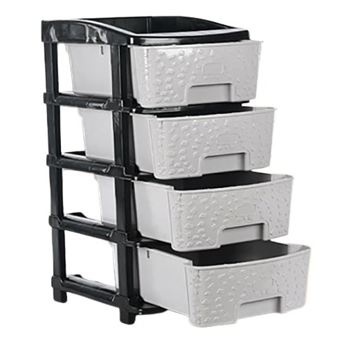4 Layer Stone Gray Drawer