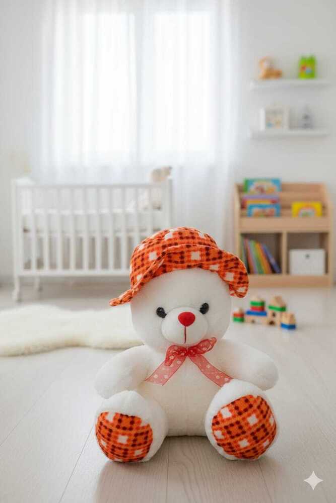 Ring Cap Teddy Soft Toys - Age Group: 1/5