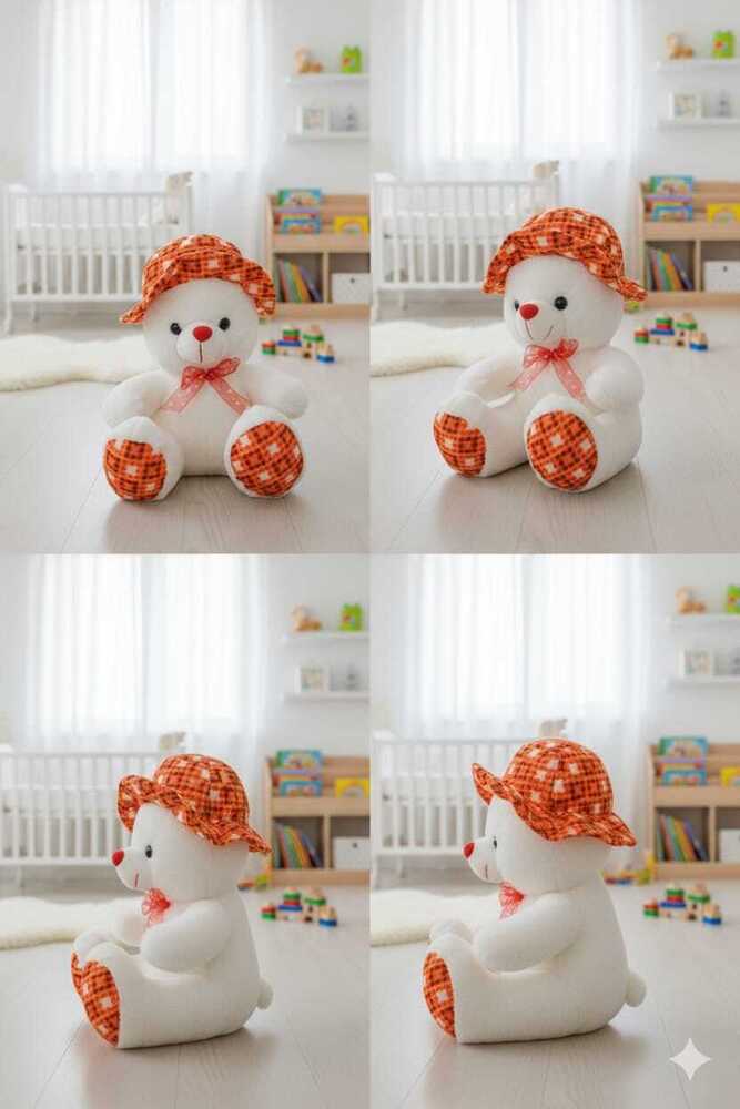 RING CAP TEDDY SOFT TOYS