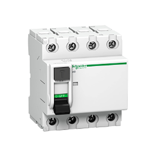 4P Residual Current Circuit Breaker - Color: White