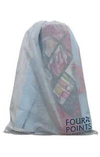 Non Woven Laundry Bag - Color: White